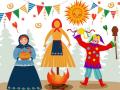 Масленичные гуляния. Встреча весны по-русски
