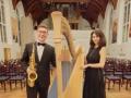 Romanticheskiy vecher pri svechah. Arfa, organ, saksofon