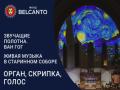Живая музыка в старинном соборе. Орган, скрипка, голос